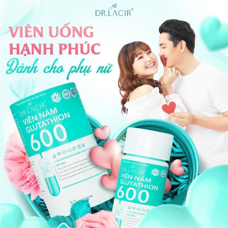 Kho sỉ viên Uống Trắng Da Lacir Glutathione Plus Dr Lacir Kho sỉ viên Uống Trắng Da Lacir Glutathione Plus Dr Lacir