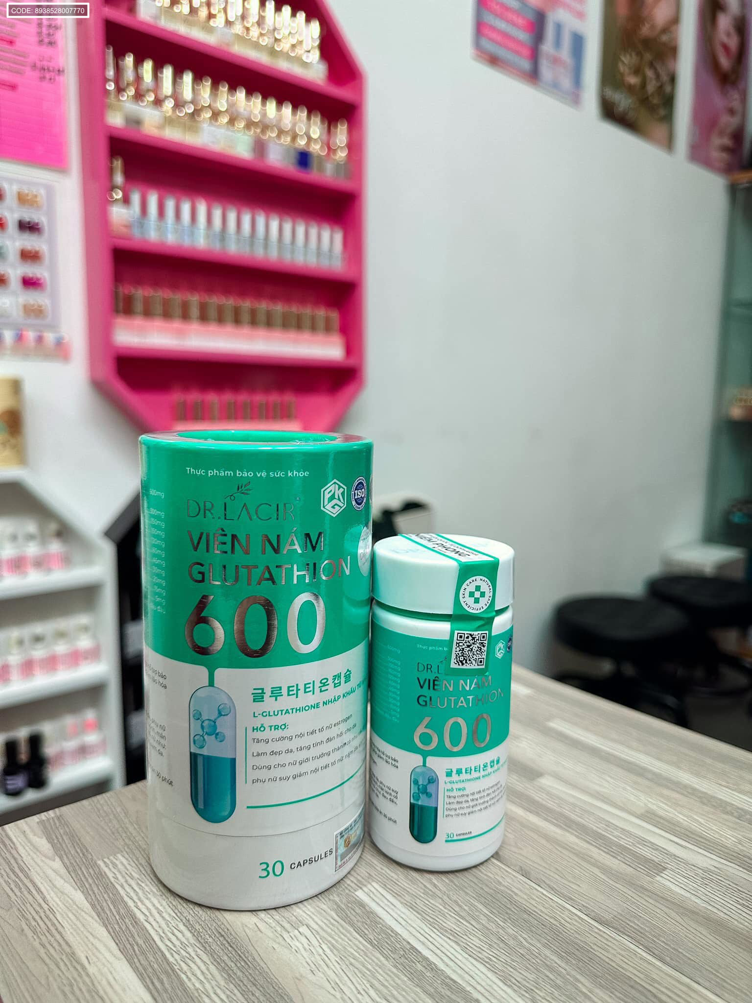 Kho sỉ viên Uống Trắng Da Lacir Glutathione Plus Dr Lacir Kho sỉ viên Uống Trắng Da Lacir Glutathione Plus Dr Lacir