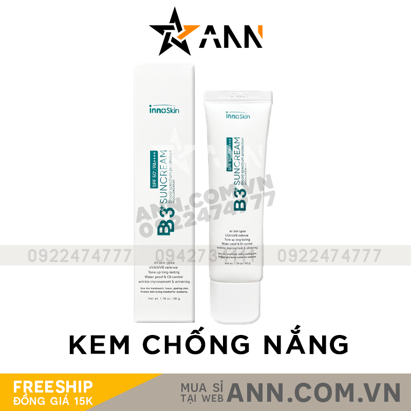 21360-b3-xanh.png Kem Chống Nắng B3 InnoSkin Màu Xanh Cho Da Khô - 8809315252461