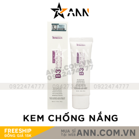 Kem Chống Nắng B3 InnoSkin Màu Tím Cho Da Dầu - 8809315252522