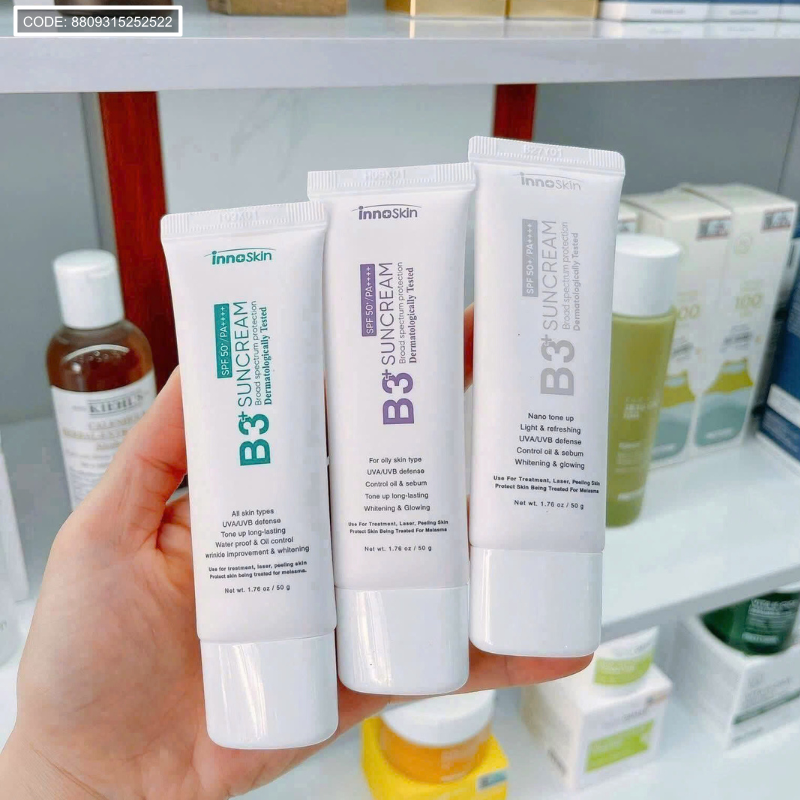 21372_2_20251113143317.png Kem Chống Nắng B3 InnoSkin Màu Tím Cho Da Dầu - 8809315252522