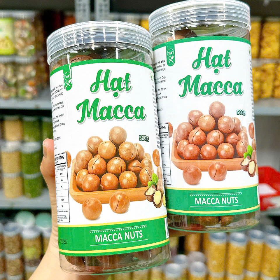 Giá sỉ hạt Macca Tây Nguyên Nứt Vỏ 500g Giá sỉ hạt Macca Tây Nguyên Nứt Vỏ 500g