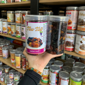 Nho Chi Lê Sấy Khô Loại Ngon 500g Hộp - NCLS