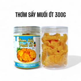 Thơm Sấy Muối Ớt Thơm Ngon 300g - 8936208931599