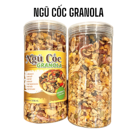 Ngũ Cốc Granola Trái Cây Loại Ngon 500g (Có yến mạch) - NCGTC