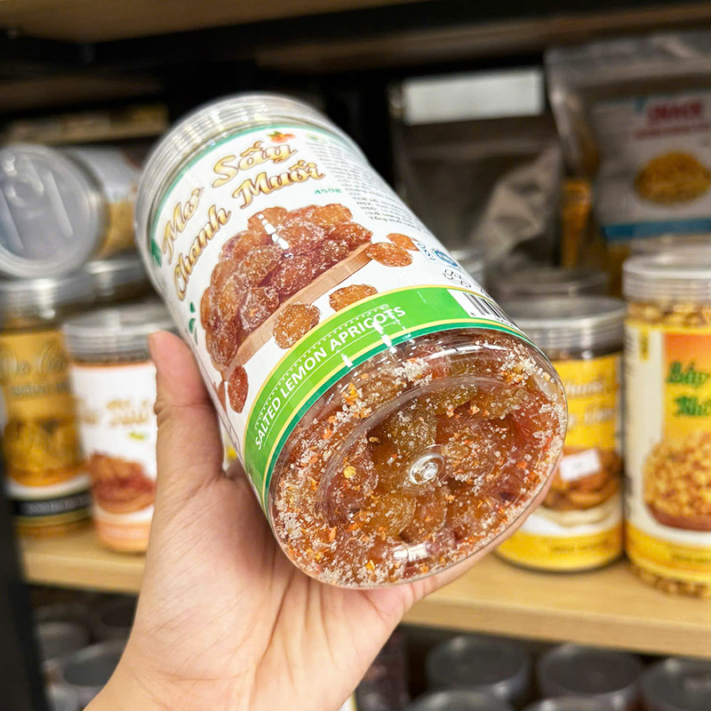 Shop sỉ mơ Chanh Muối Thơm Ngon 450g Hộp Pet Shop sỉ mơ Chanh Muối Thơm Ngon 450g Hộp Pet