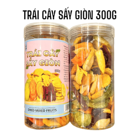 Trái Cây Thập Cẩm Sấy Giòn Thơm Ngon 300g - 8936208930301