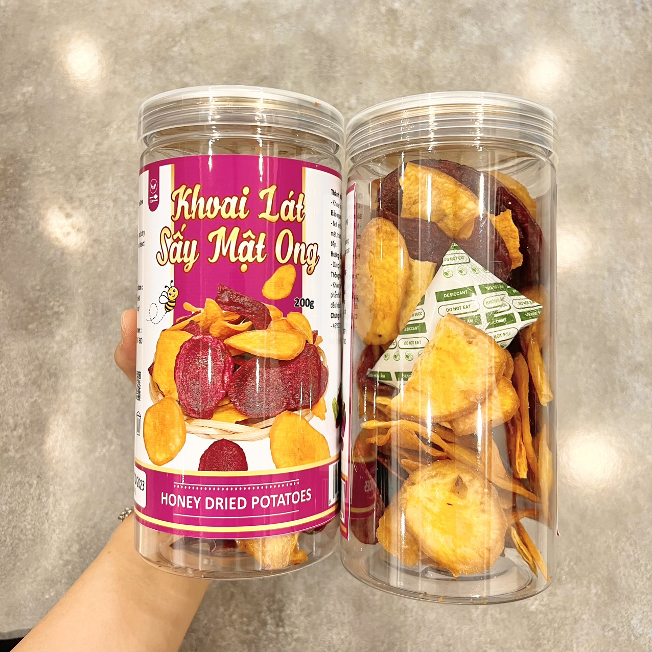 Khoai Lang Lát Sấy Mật Ong Thơm Ngon 200g Khoai Lang Lát Sấy Mật Ong Thơm Ngon 200g