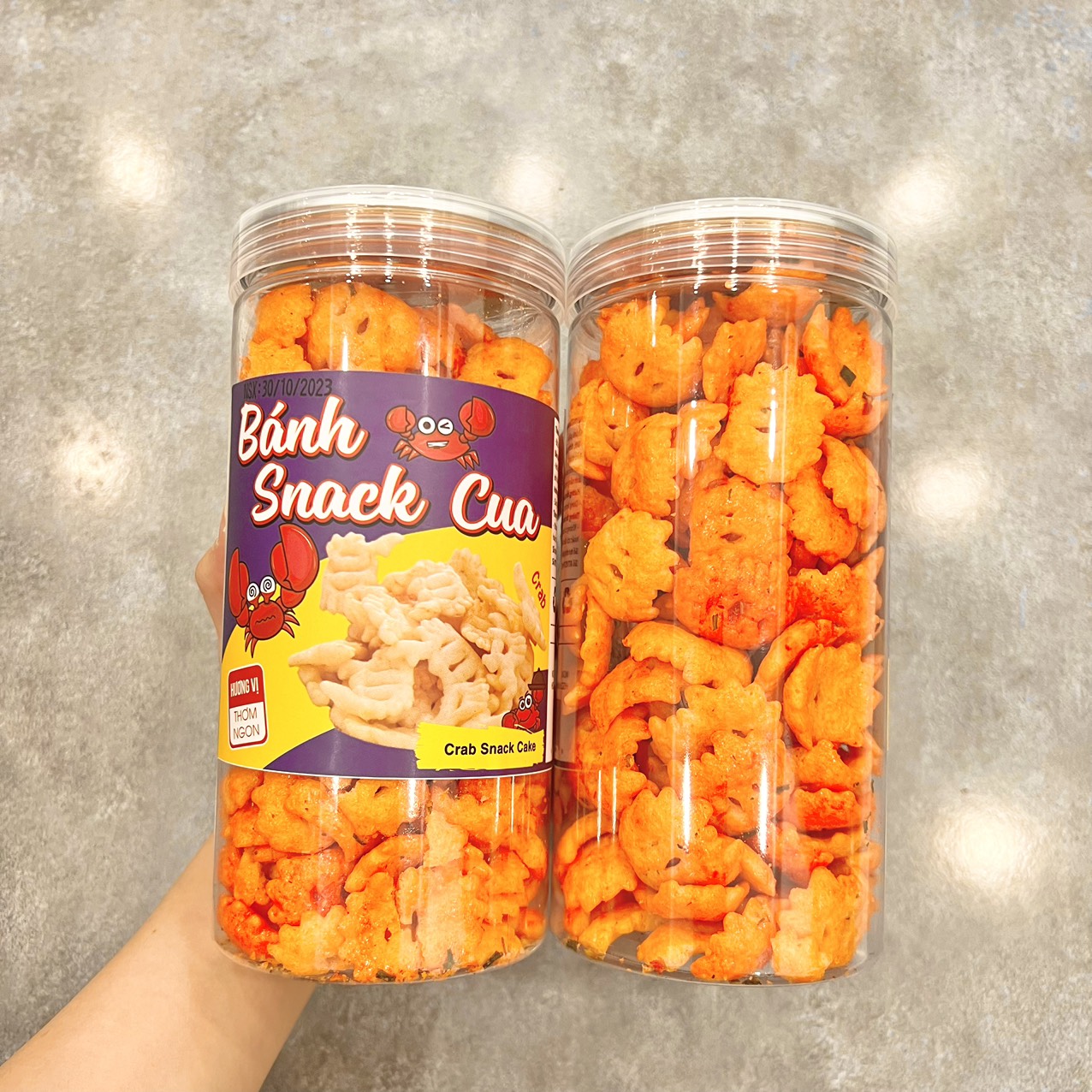Shop sỉ bánh Snack Cua Thơm Ngon 250g Shop sỉ bánh Snack Cua Thơm Ngon 250g