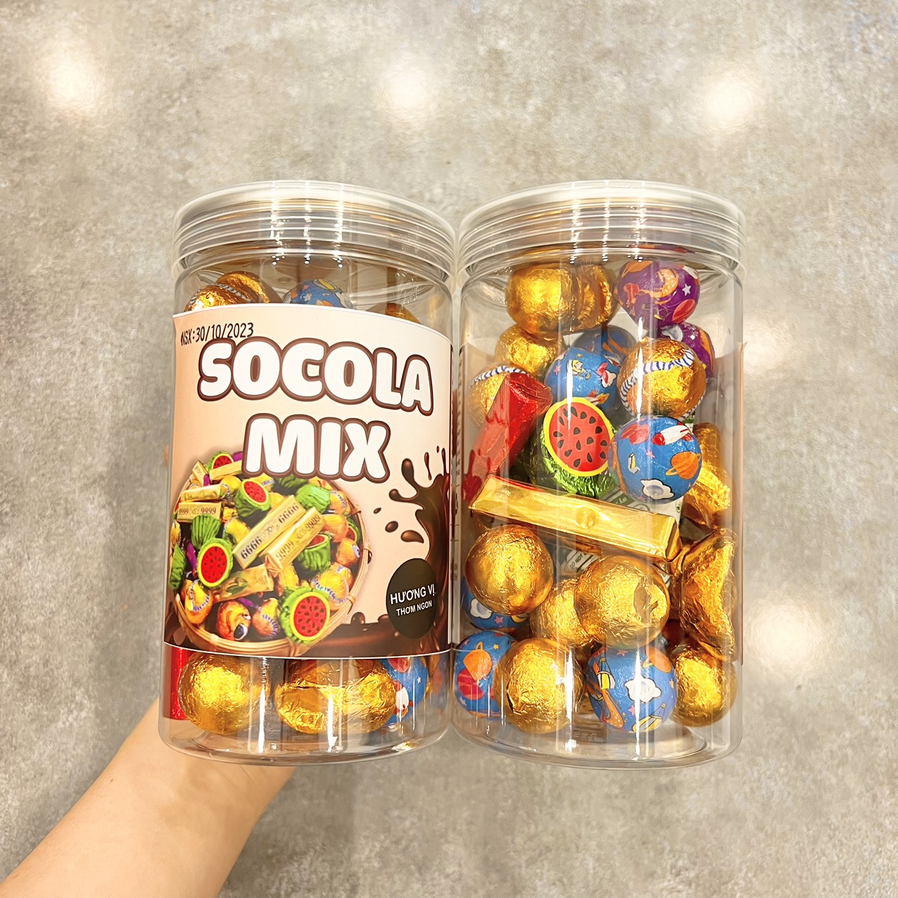 Shop sỉ kẹo Socola Mix Hương Vị Thơm Ngon 450g Hộp Shop sỉ kẹo Socola Mix Hương Vị Thơm Ngon 450g Hộp