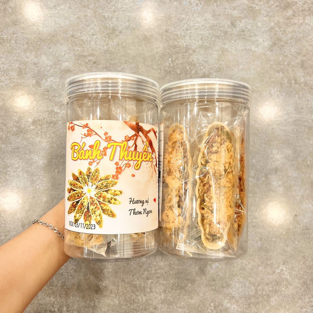 Mua sỉ bánh Thuyền Chà Bông Mix Hạt Dinh Dưỡng Thơm Ngon 250g Mua sỉ bánh Thuyền Chà Bông Mix Hạt Dinh Dưỡng Thơm Ngon 250g