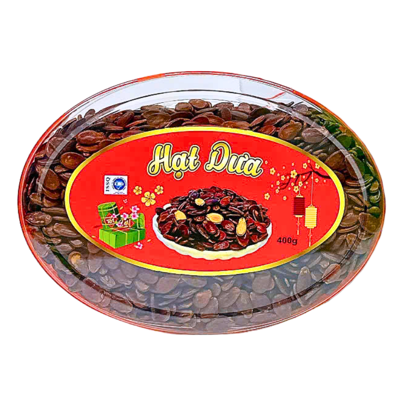 Shop sỉ hộp Quà Tết Hạt Dưa Loại Ngon 400g - Hộp Ovan Shop sỉ hộp Quà Tết Hạt Dưa Loại Ngon 400g - Hộp Ovan