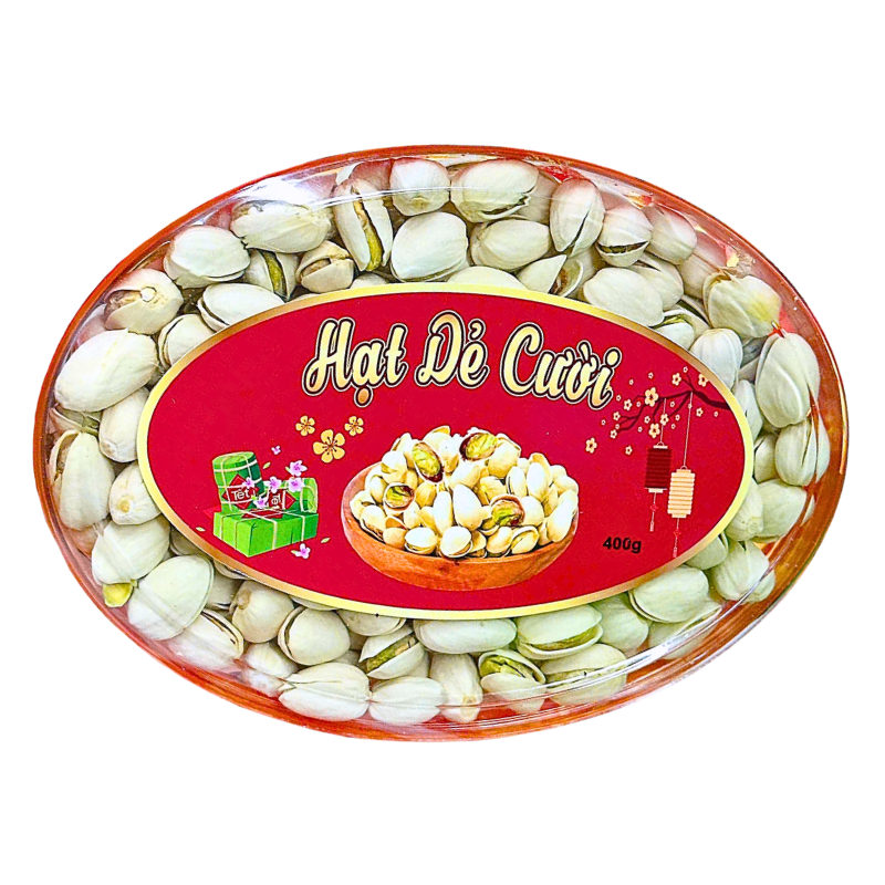 Hộp Quà Tết Hạt Dẻ Cười 400g - Hộp Ovan Hộp Quà Tết 2026 Hộp Quà Tết Hạt Dẻ Cười 400g - Hộp Ovan Hộp Quà Tết 2026
