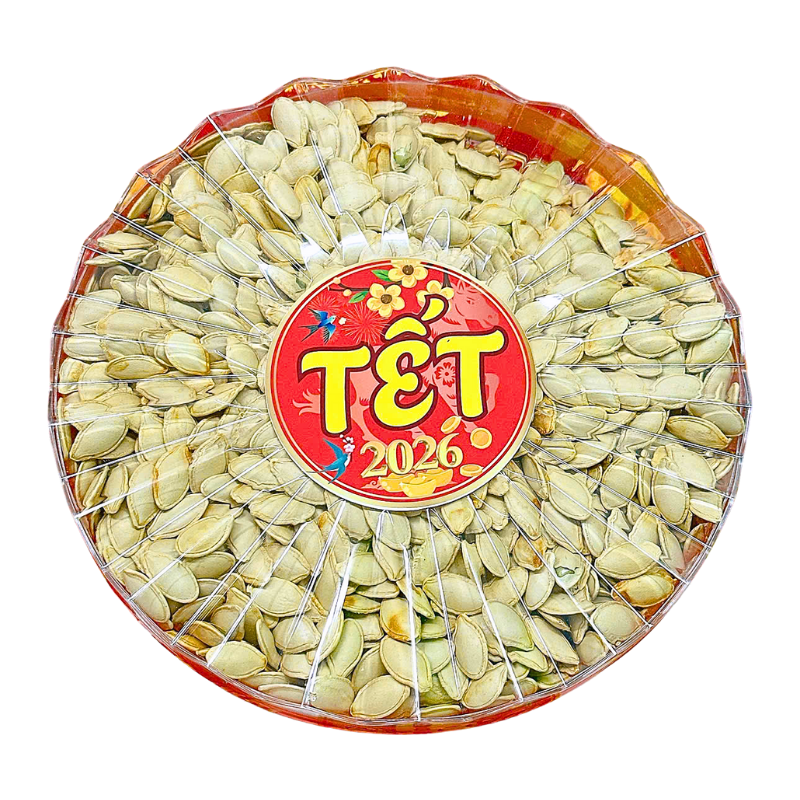 Hộp Quà Tết Hạt Bí Trắng 400g - Hộp Sun Khía Hộp Quà Tết 2026 Hộp Quà Tết Hạt Bí Trắng 400g - Hộp Sun Khía Hộp Quà Tết 2026