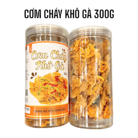 Cơm Cháy Lắc Khô Gà Thơm Ngon 300g Hộp - 8936208930585