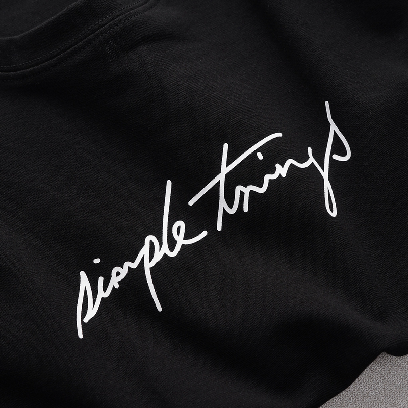 Giá sỉ áo Thun Nam Cổ Tròn In Chữ Simple Things Tay Viền Sọc (Có size 3x) Giá sỉ áo Thun Nam Cổ Tròn In Chữ Simple Things Tay Viền Sọc (Có size 3x)