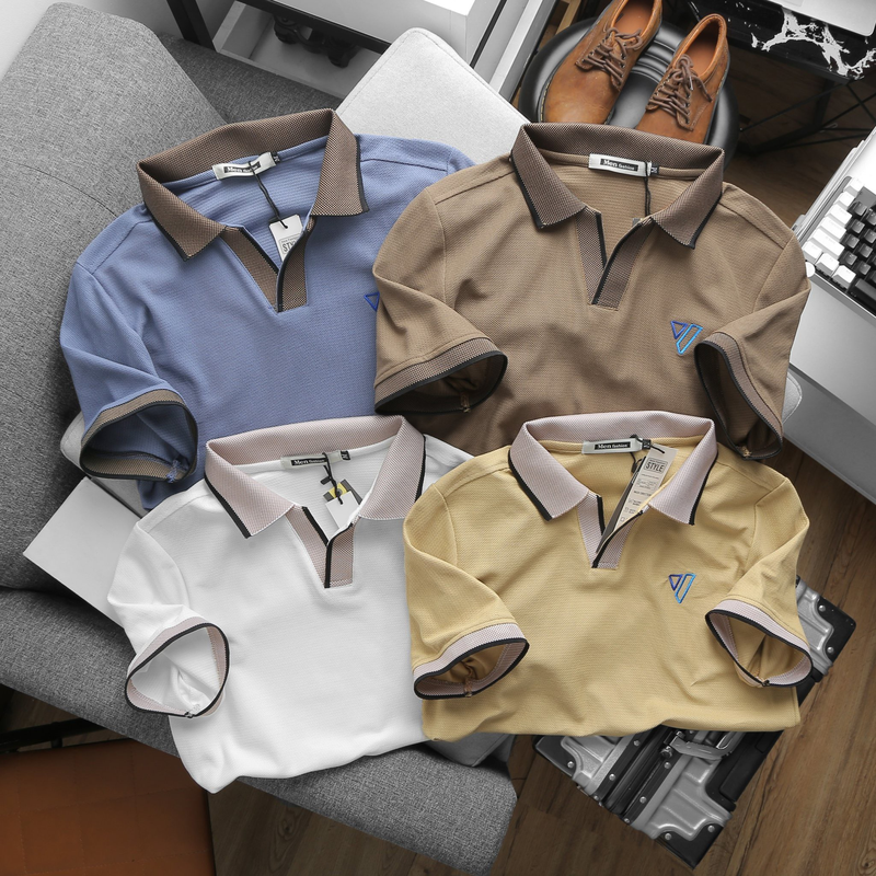 22834-z4863655625853-f0103e3fdbae78fc92c4d812f0807143-2.png Áo Thun Nam Polo Cổ Bẻ Thêu Logo Hình Tam Giác (Có size 3x) - CS214