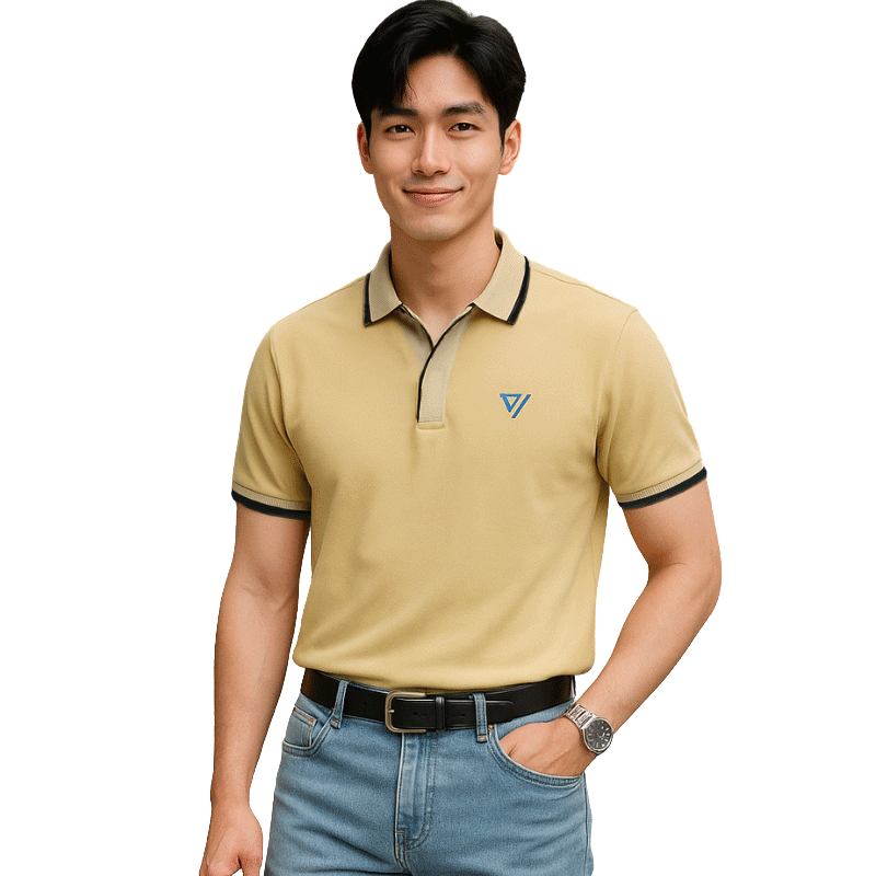 22834_2_20250929163141-1.png Áo Thun Nam Polo Cổ Bẻ Thêu Logo Hình Tam Giác (Có size 3x) - CS214