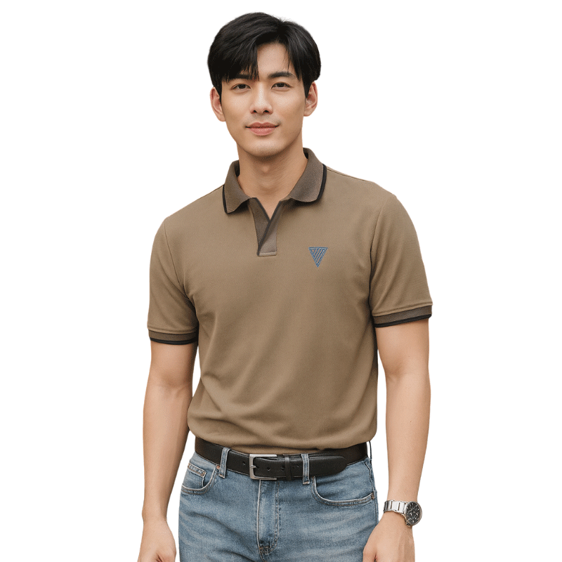 22834_3_20250929163142-1.png Áo Thun Nam Polo Cổ Bẻ Thêu Logo Hình Tam Giác (Có size 3x) - CS214