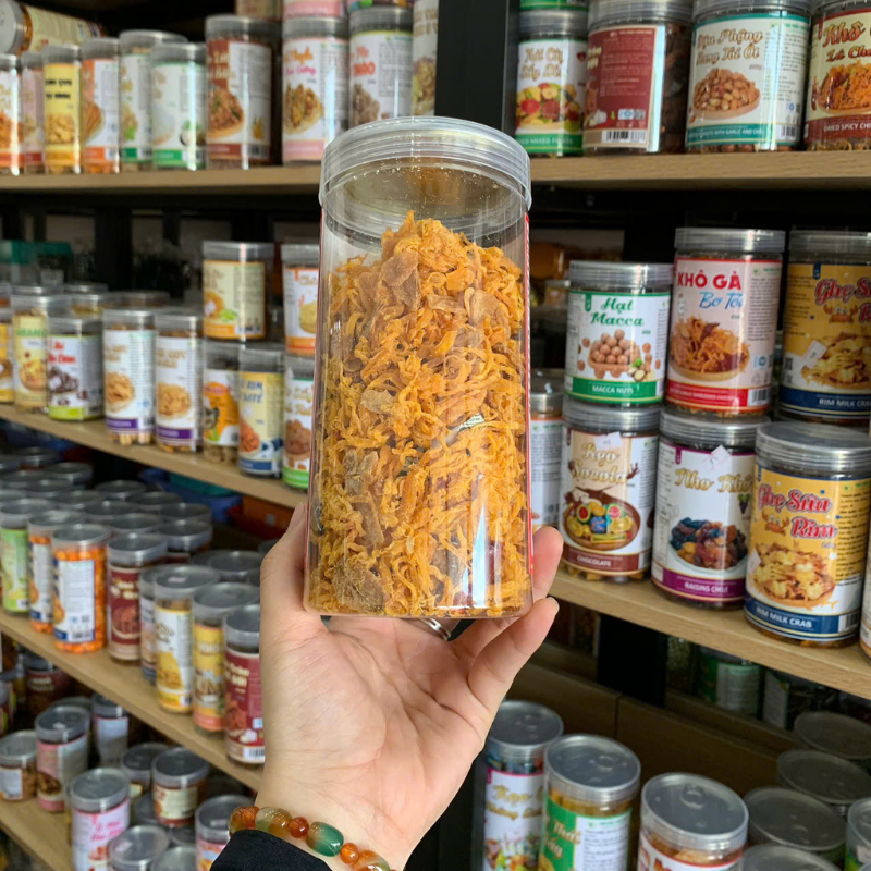 Giá sỉ khô Gà Bơ Tỏi Thơm Ngon 300g Hộp Giá sỉ khô Gà Bơ Tỏi Thơm Ngon 300g Hộp