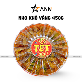 Hộp Nho Vàng Sun Khía 450G Hộp Tết - NVHSK