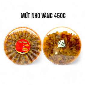 Hộp Nho Vàng Sun Khía 450G Hộp Tết - NVHSK