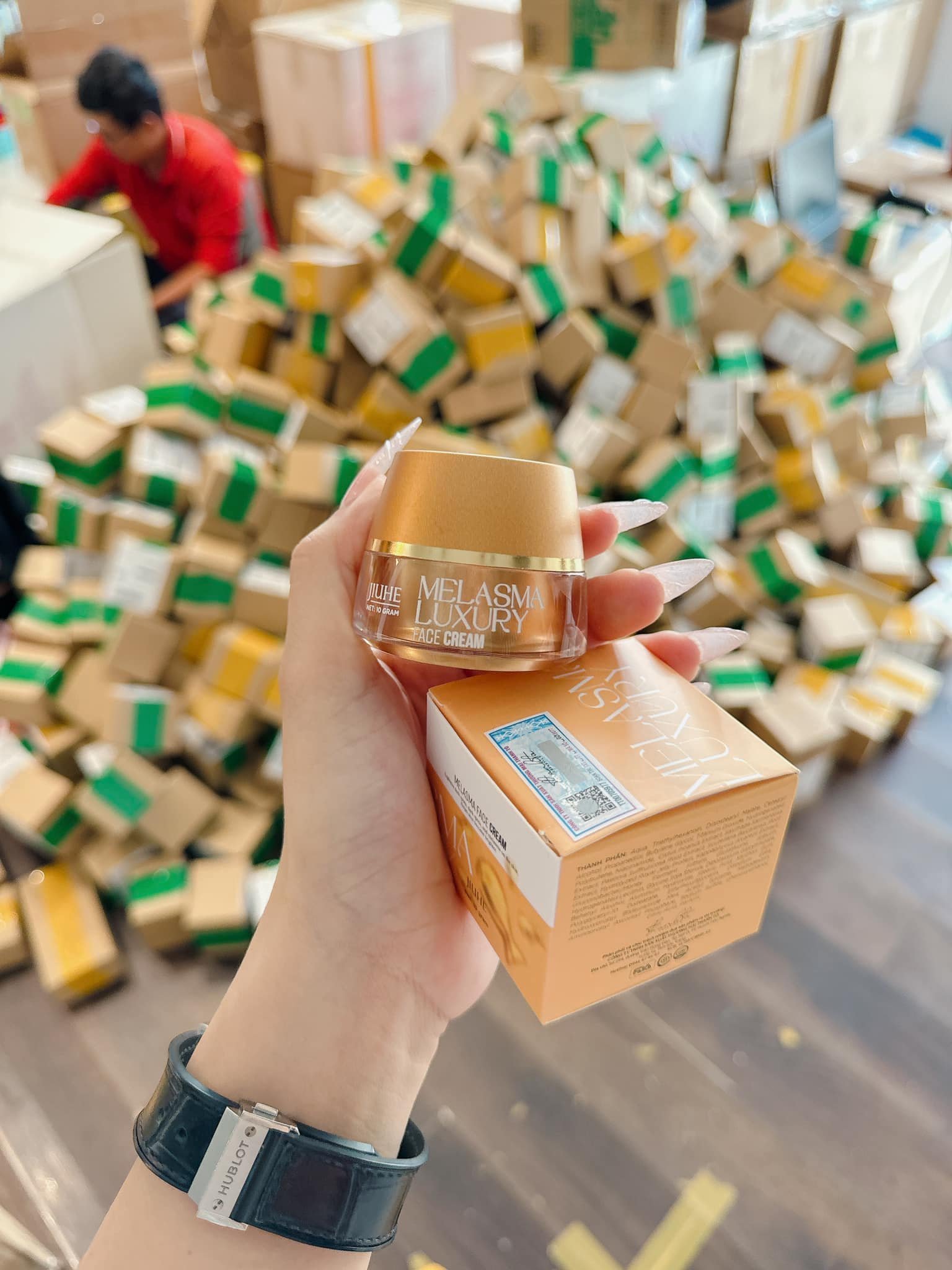 Shop sỉ kem Face Nám Melasma Luxury Jiuhe Thanh Tô Cosmetics 10g Shop sỉ kem Face Nám Melasma Luxury Jiuhe Thanh Tô Cosmetics 10g