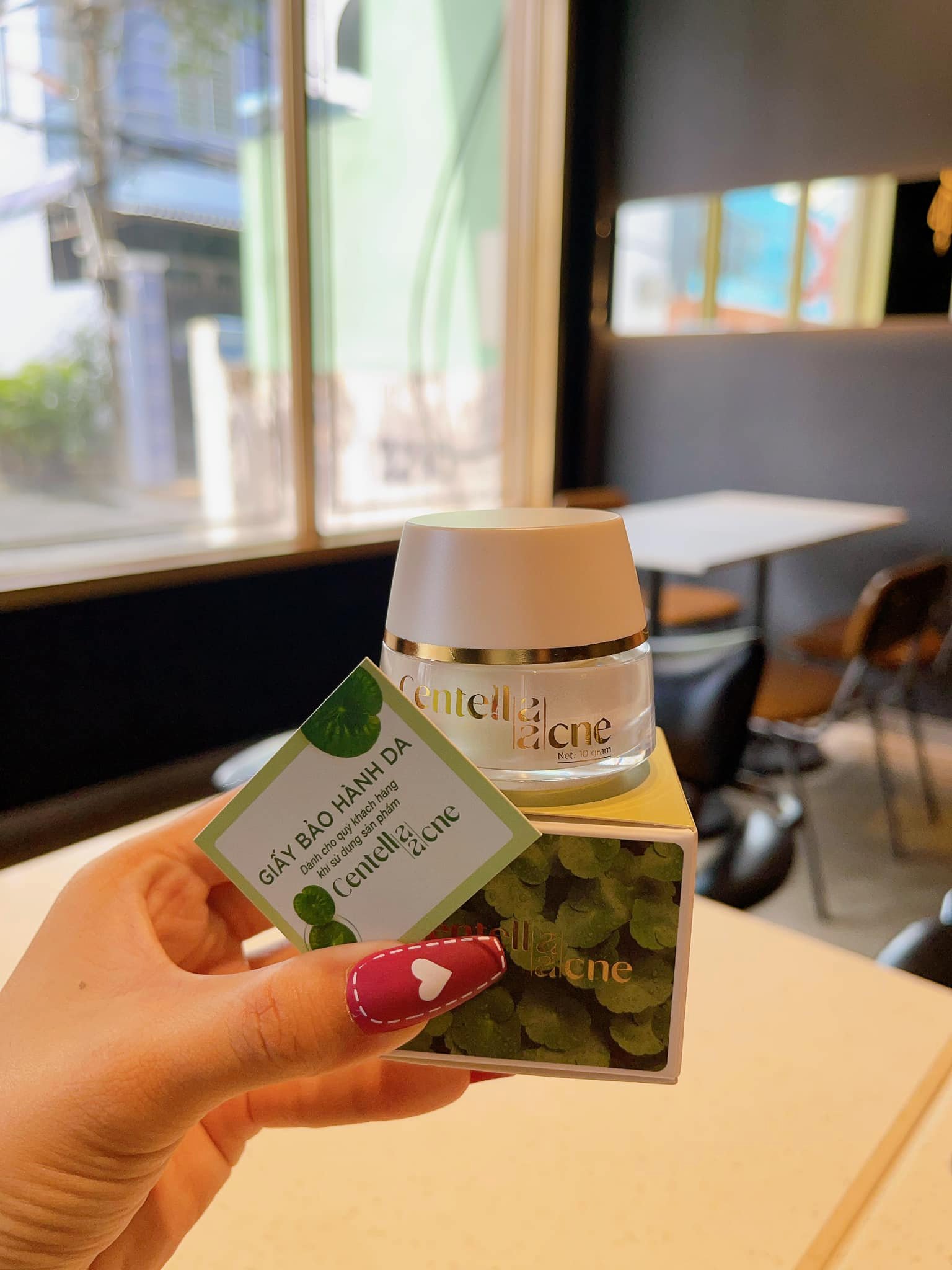 Nguồn sỉ kem Face Mụn Rau Má Jiuhe Centella Acne Thanh Tô Cosmetics 10g Nguồn sỉ kem Face Mụn Rau Má Jiuhe Centella Acne Thanh Tô Cosmetics 10g