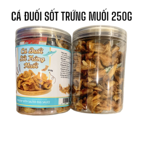 Cá Đuối Sốt Trứng Muối Thơm Ngon 250g Hộp - 8936208933609