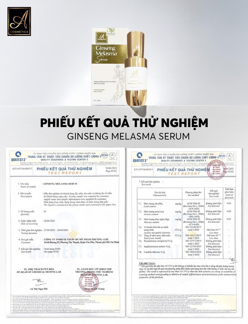 23189_z6804713806800-023f9ebe9a5a187691c1bb3d23aea0c3_20250715104646-3.jpg Serum Nám Nhân Sâm 30ml A Cosmetics Ginseng Melasma Serum Mỹ Phẩm Phương Anh - Phiên Bản Mới - 8936107160922