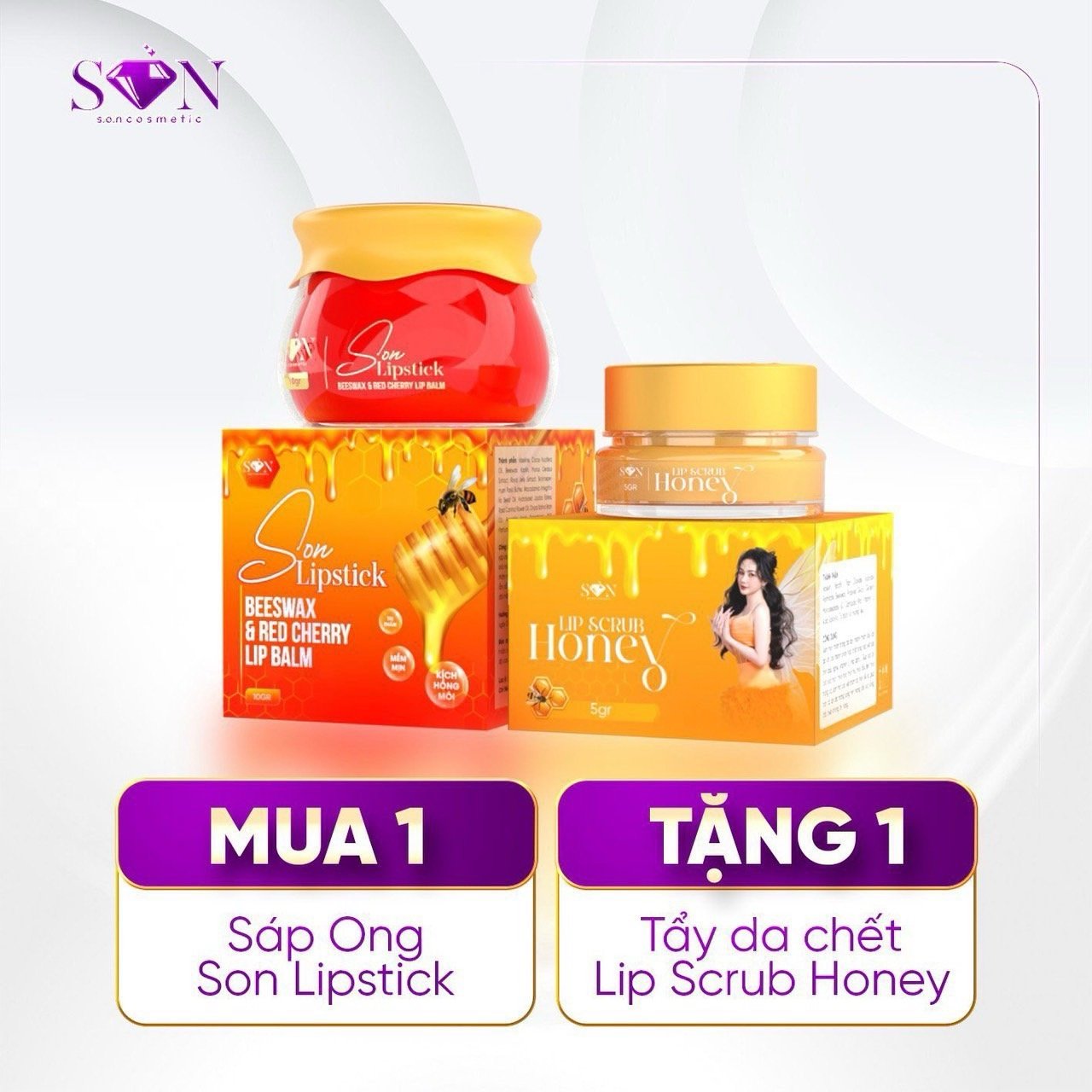 23326-412284462-368951122344976-5669396800539067961-n-2.jpg Combo Son Dưỡng Sáp Ong Kích Hồng Môi Dưỡng Môi Lipstick SON Cosmetic - SONLIPSTICK