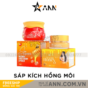 Combo Son Dưỡng Sáp Ong Kích Hồng Môi Dưỡng Môi Lipstick SON Cosmetic - SONLIPSTICK