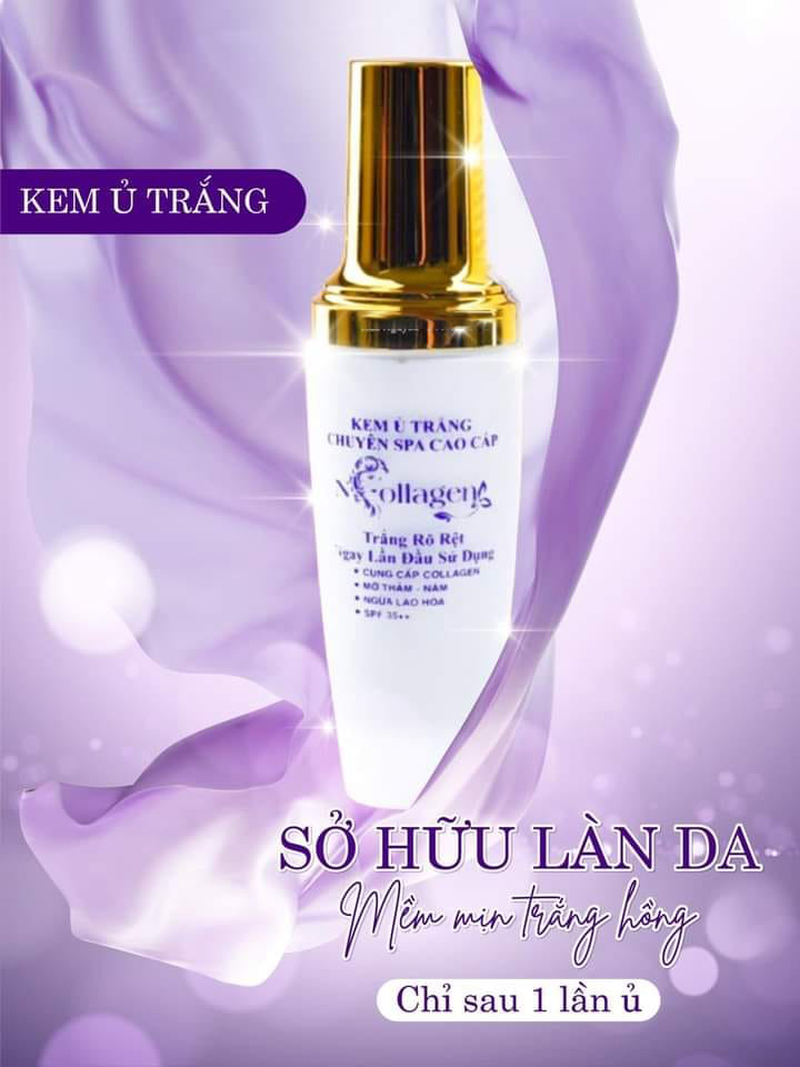 Nguồn sỉ kem Ủ Trắng Face N Collagen Chuyên Spa Cao Cấp