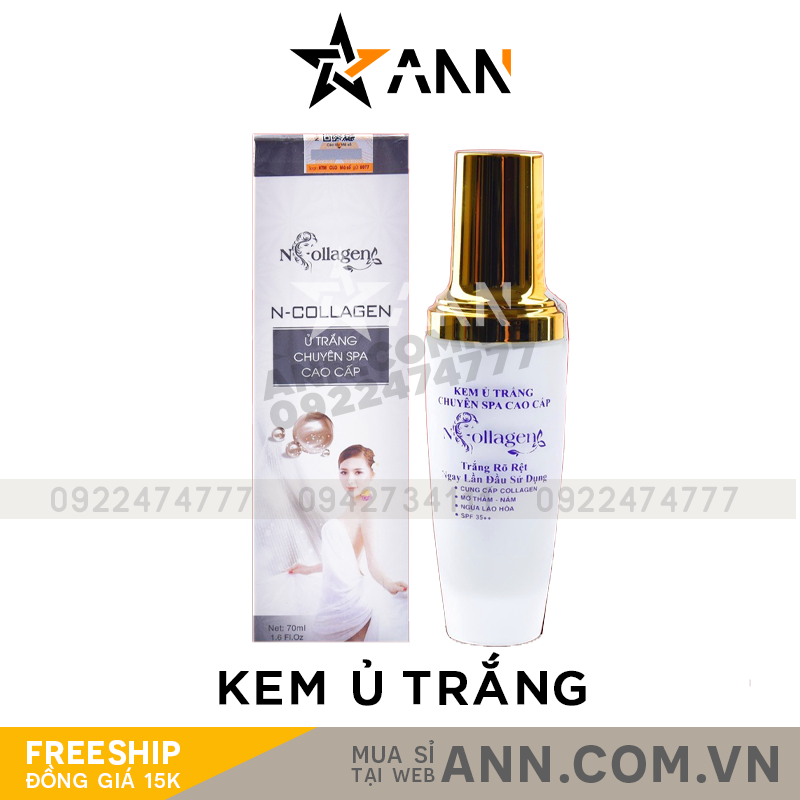 Nguồn sỉ kem Ủ Trắng Face N Collagen Chuyên Spa Cao Cấp