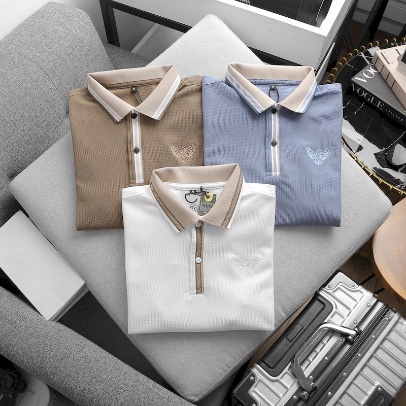 23367-z5024223074975-c18e648187b856427ca199052e5dea43-13.png Áo Thun Nam Polo Cổ Bẻ Thêu Logo Đại Bàng (Có size 3x) - CS218