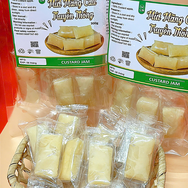 23376_z6125807748630-917d980f74d1209a8a42f9b5a185e4dc_20241213162753.jpg Mứt Mãng Cầu Truyền Thống Túi Zip 300g - MMCTZ