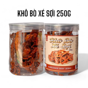 Khô Bò Xé Sợi Thượng Hạng Loại Ngon 250g - KBXS250