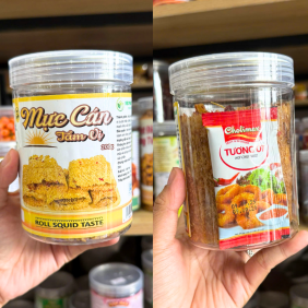 Mực Cán Tẩm Vị Thơm Ngon 200g Hộp Pet - MCTV200