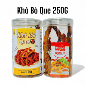Khô Bò Que Loại Ngon 250g Hộp - KBQ250