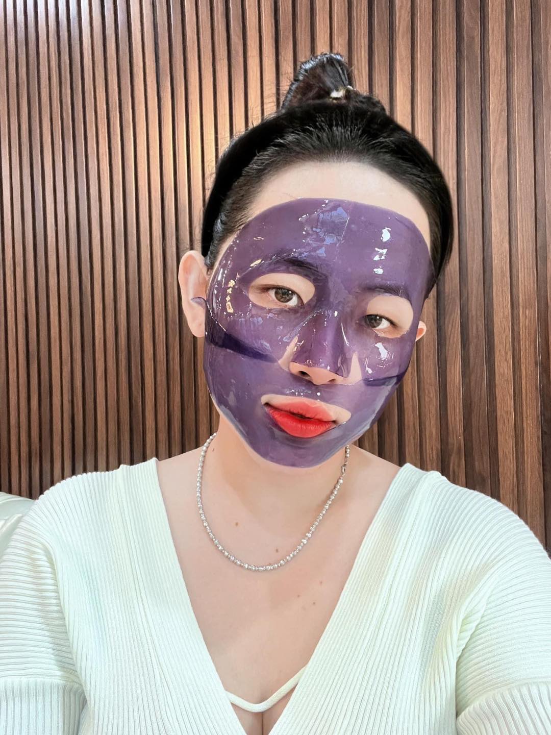 23596-426563267-945790493774886-8793753957237722285-n-1.jpg Mặt Nạ Thạch Collagen Meea Organic Màu Tím Bakuchiol Retinol Mask Hộp 5 Miếng - 8938534672467