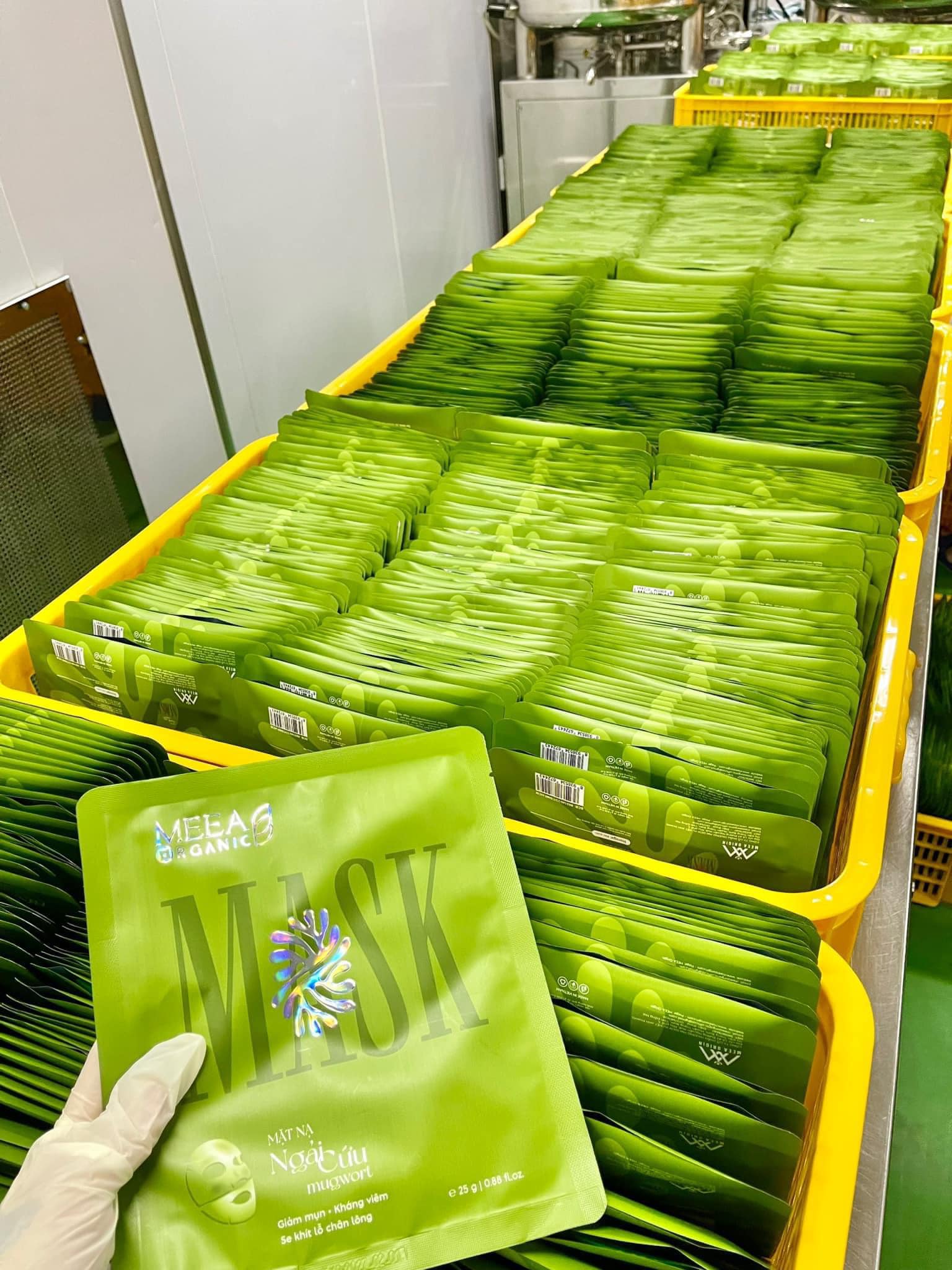 23597-425262069-2671728072995866-7685464058162672360-n-1.jpg Mặt Nạ Thạch Collagen Meea Organic Màu Xanh Ngãi Cứu Mugwort Mask Hộp 5 Miếng - 8938534672443