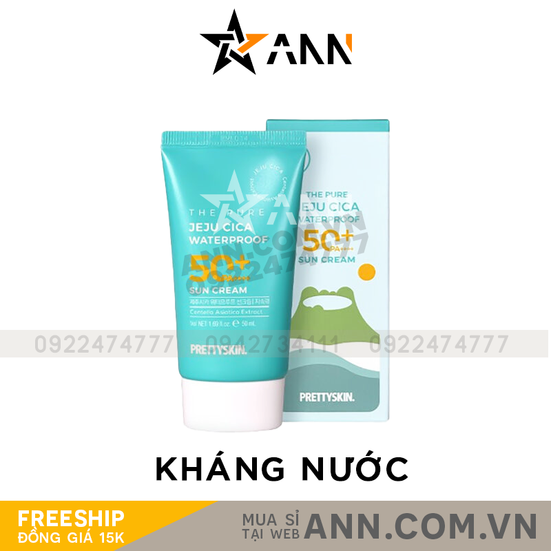 23608-kcn-pt1-2.png Kem Chống Nắng PrettySkin Kháng Nước The Pure Jeju Cica Waterproof - KCNPRETTYSKIN02