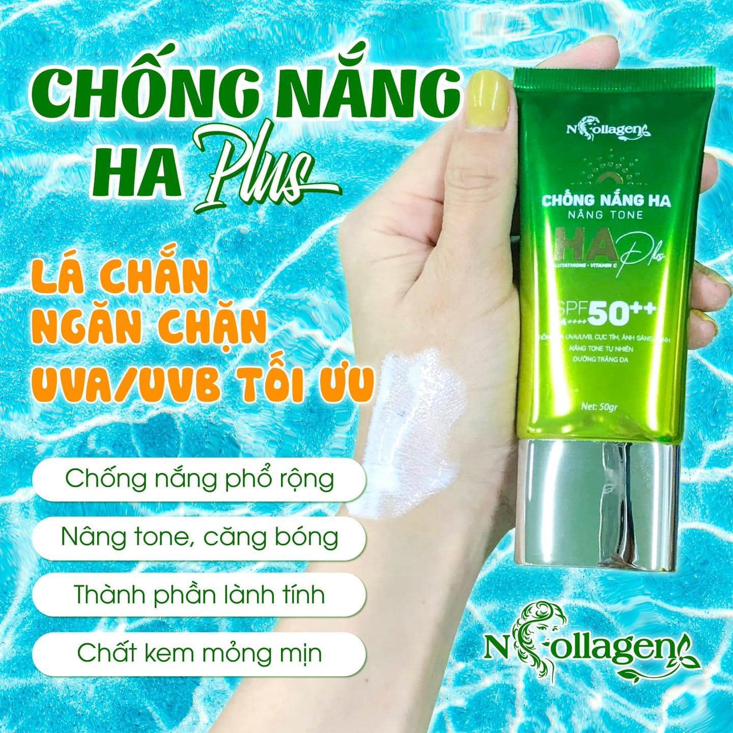 23638-418100683-2782242681924294-6406664485560870587-n-1.jpg Kem Chống Nắng HA Plus N Collagen Nâng Tone - 8938526572454