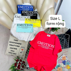 Áo Thun Nữ Cổ Tròn Form Rộng In Hình Size L(55-75kg) - AG1224L
