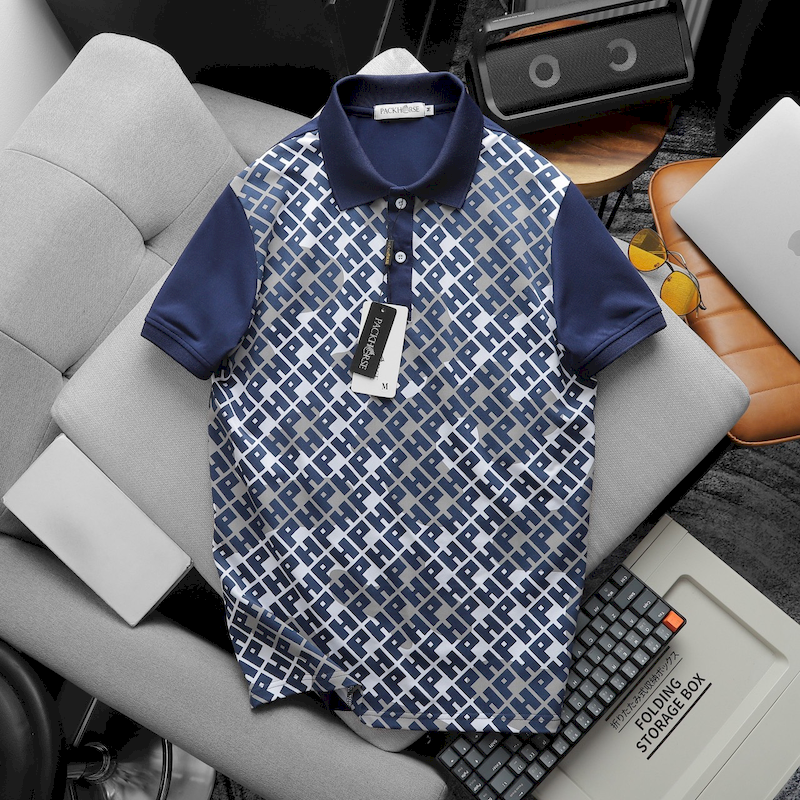 23818_z5290177249926-8759a31fd7768fbcbf24b8327a79fd27_20240409072346-3.png Áo Thun Nam Cổ Bẻ Pack Hourse In Hoạ Tiết Chữ HP (Có size 3x) - CS220