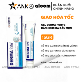 Gel Mụn Derma Forte Topical Tuýp 15g - Giảm Mụn Mờ Thâm - DERMAFORTE