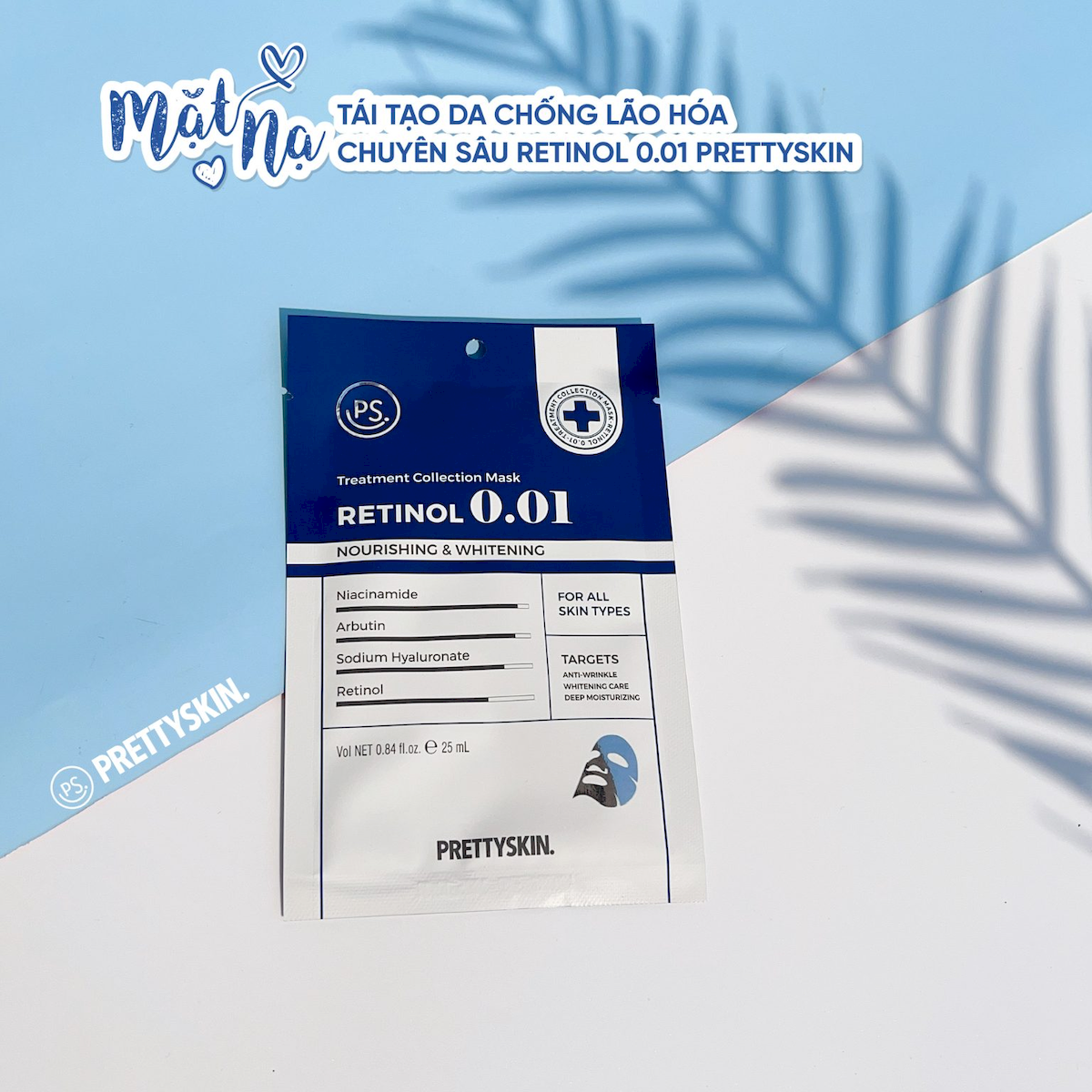 23880_22_20240406075300-2.png Mặt Nạ Prettyskin Retinol 0.01 Màu Xanh Đậm Tái Tạo Da Hộp 10miếng - 8809733215628