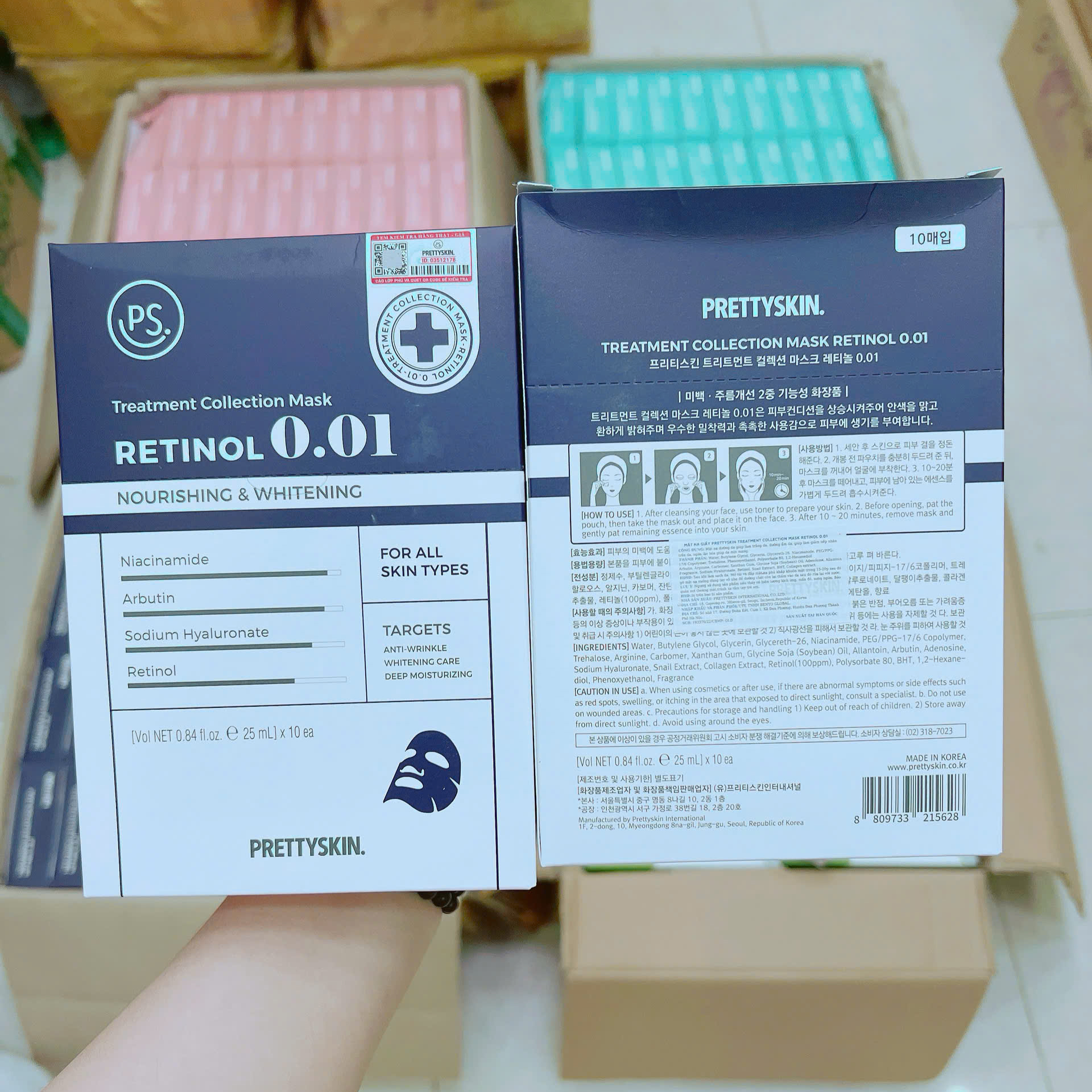 23880_z7210374822707-5e0288197c363e5ede2e0ad3ae789ec4_20251110223123-1.png Mặt Nạ Prettyskin Retinol 0.01 Màu Xanh Đậm Tái Tạo Da Hộp 10miếng - 8809733215628