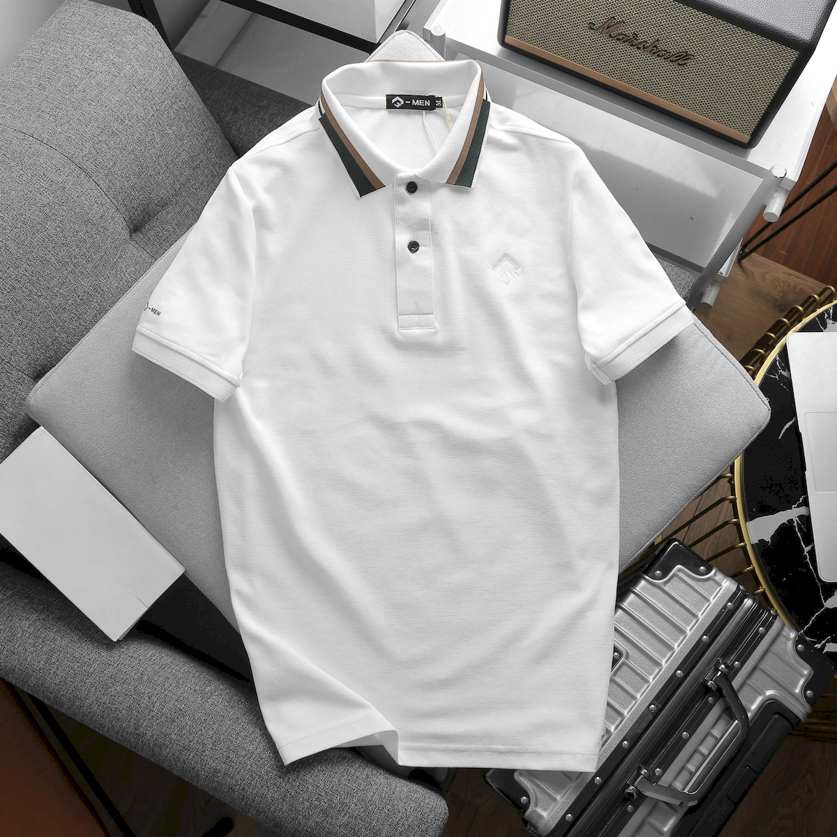 23992_z5344379655317-d63dbad08f6289810e4c463669d39c46_20240420025745-2.png Áo Thun Nam Cổ Bẻ Thêu Chữ G (Có size 3x) - CS224