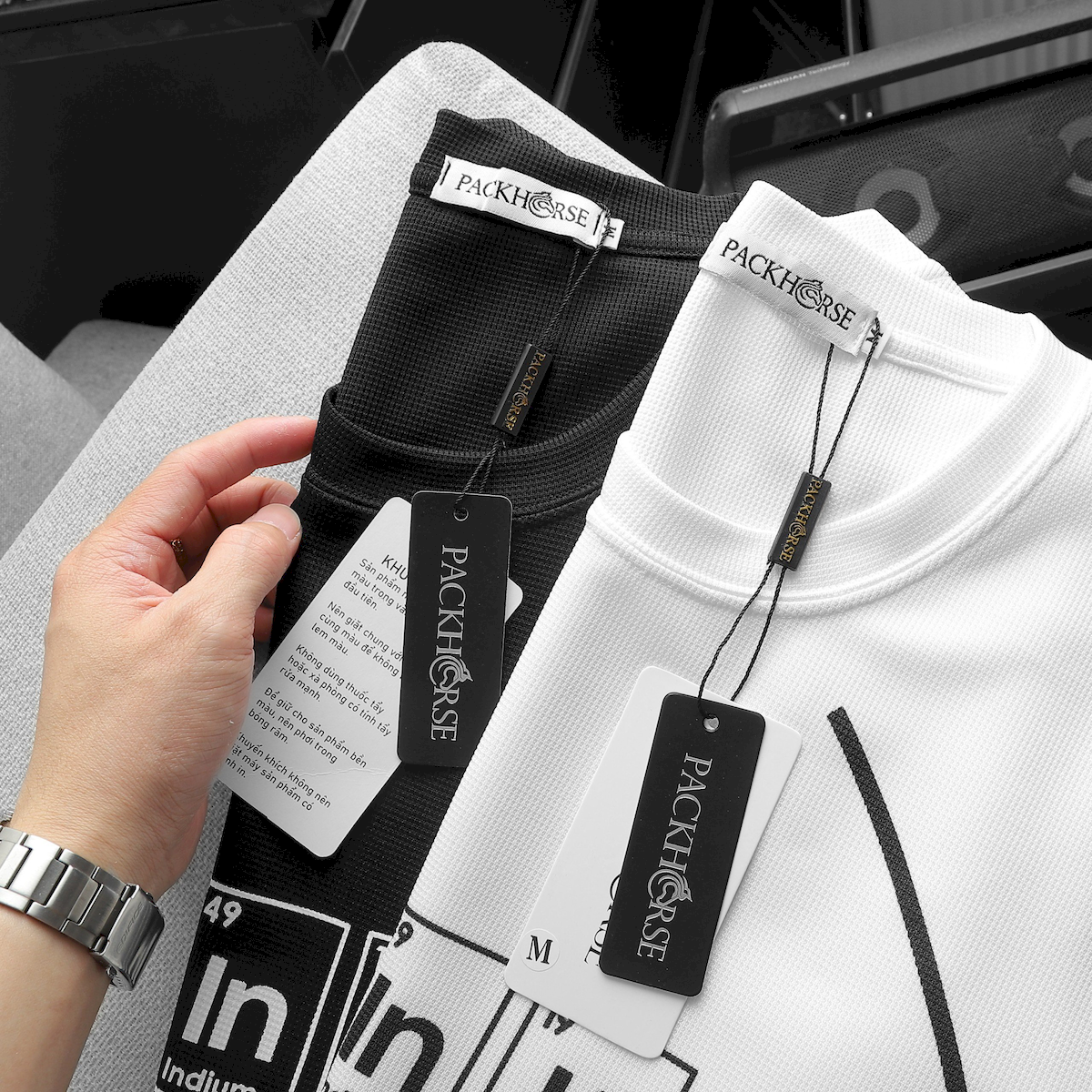 24022_z5349803087833-018e6f99f1d951b5b1ed04f01a838213_20240415115626-4.png Áo Thun Nam Cổ Tròn Pack Horse In Chữ Think Viền Sọc - AB511